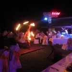 Fire Dancers at Wedding